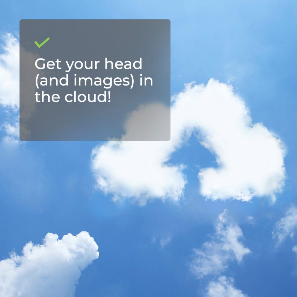 Save images in the cloud